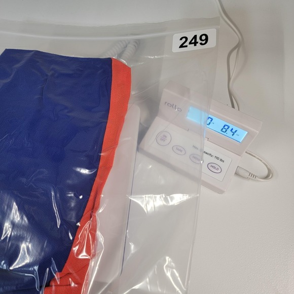 Umgee Dress Womens S Blue Orange Sleeveless Pleated Swing Shift Pom Pom Trim - Picture 13 of 13